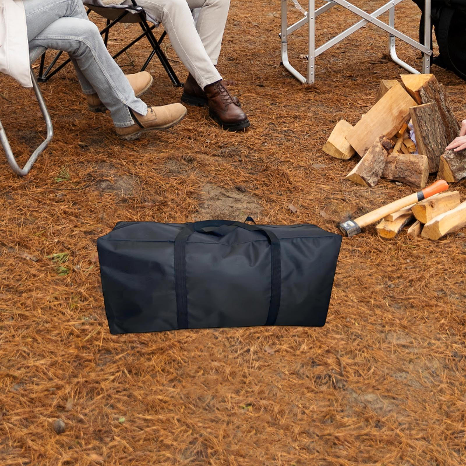 Camping Tent Bag Moving Storage Pouch Multifunctional Zippered Sports Equipment 62x13x24 cm 930₽