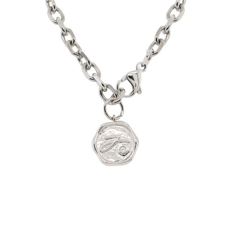 COLLIER CHAÎNE UNITÉ ALLJEWELRIZE pour PET_ARGENT (S/M/L/PERSONNALISÉ)