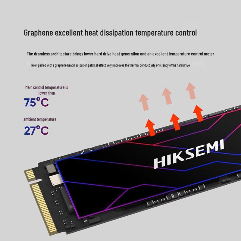 Hikvision CC700 PCIe 4.0 M.2 NVMe SSD CN plug (adapter included)