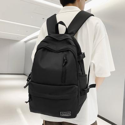 New Korean Version of Men's and Women's Large-capacity Backpack, Junior High School Student Schoolbag, Casual Couple College Student Backpack