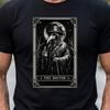 Plague Doctor Tarot Card Shirt, Vintage Goth Medicine T-Shirt, Occult Dark Academia Tee, Medieval Physician Macabre Horror Gift for Men