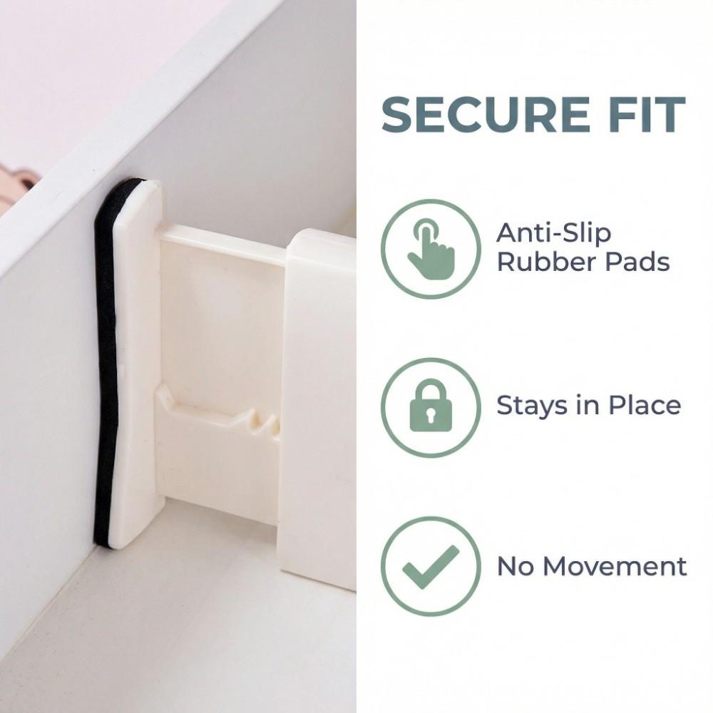 Adjustable Drawer Divider Board Free-combination Wardrobe Organizer Board  Closet Storage