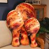 Simulation Chicken Leg Real Life Food Style Pillow Room Decro Stuffed Soft High Quality Birthday Gifts Bag Pendent