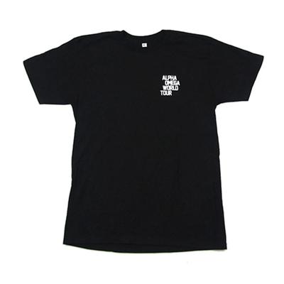 Men's Machine Gun Kelly (Music) Alpha Omega Tour T-shirt Small Black