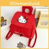 Japanese School Backpack For Girls Canvas Cartoon Style With Durable Straps For Daily Use