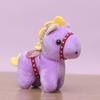 1Pcs Horses Plush Hanging Decor Stuffed Animal Horse Key Ring Cute Pony Doll Backpack Ornaments Pendant Kids Toy