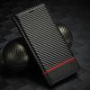 Case for  IPhone 16 Pro Max 17 Air 16E 15 Plus 14 Pro 13 12 Mini 11 Xs XR X 7 8 SE 3 Carbon Fiber Pu Leather Card Holder Wallet