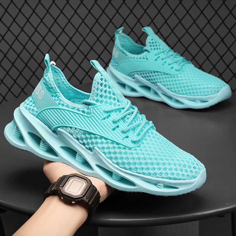 

Summer Men s Blade Breathable Men s Shoes Versatile Mesh Shoes Teen Flying Weaving Thin Mesh Shoes 44