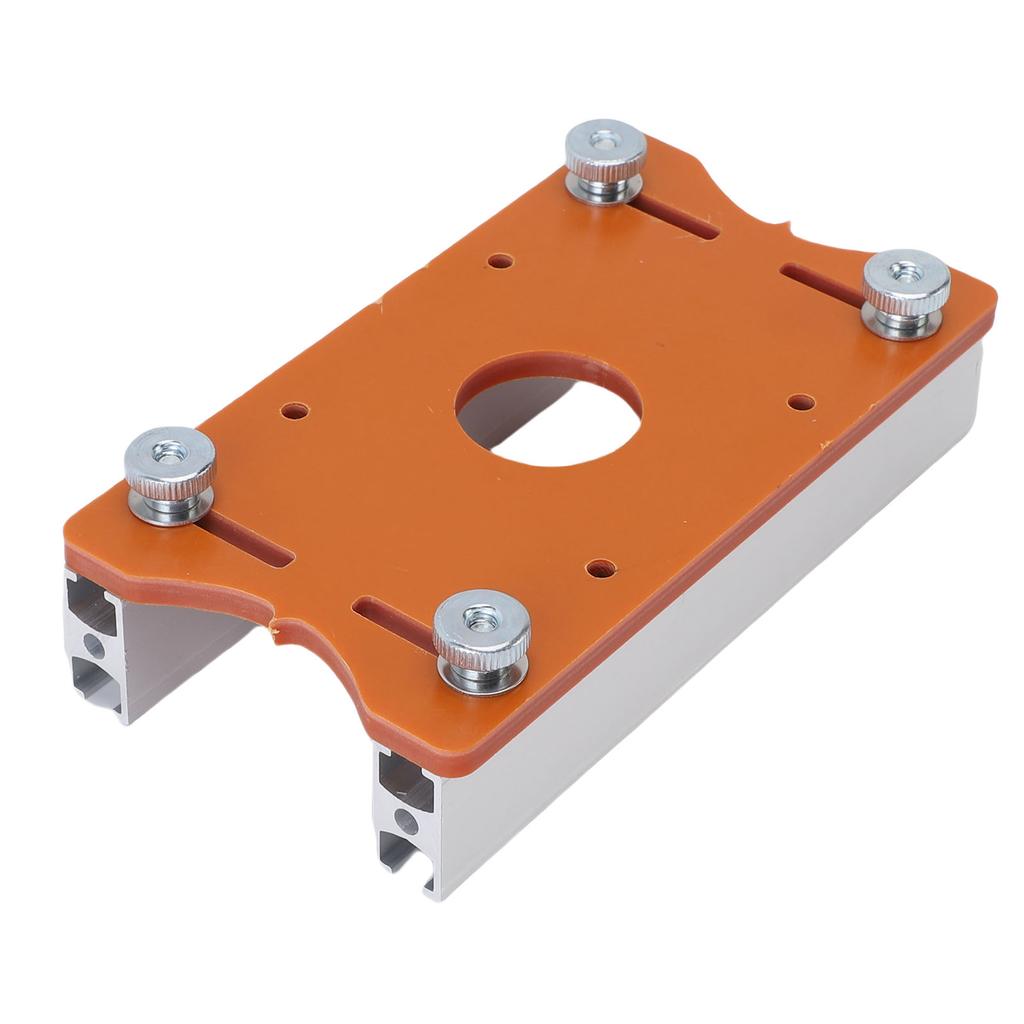 Wood Trimmer Base 2 In 1 Wood Router Base Slotting Bracket for Trimmers Inner Diameter 65mm Wood Thickness Range 0 5cm