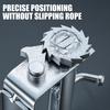 Universal Truck Rope Clamp Tie-Down Tool, Heavy-Duty Steel Cargo Securing Fastener, No-Weld Installation Rope Tightener for Pickup Trucks Trailers