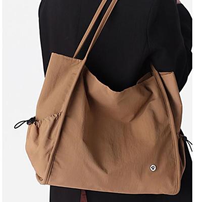 Damen Handtasche mit großem Fassungsvermögen im koreanischen Stil, leicht, Tragetasche & Umhängetasche - Einfache, modische, vielseitige Schultertasche für den Weg zur Arbeit.