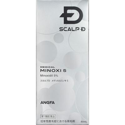 Amphur Scalp D Medical Minoxi 5 60ml Allgemeine Anwendung Haarneuwuchs, Haarwachstum und Vorbeugung von Alopezie (Haarausfall) bei Alopecia areata in den Wechseljahren.