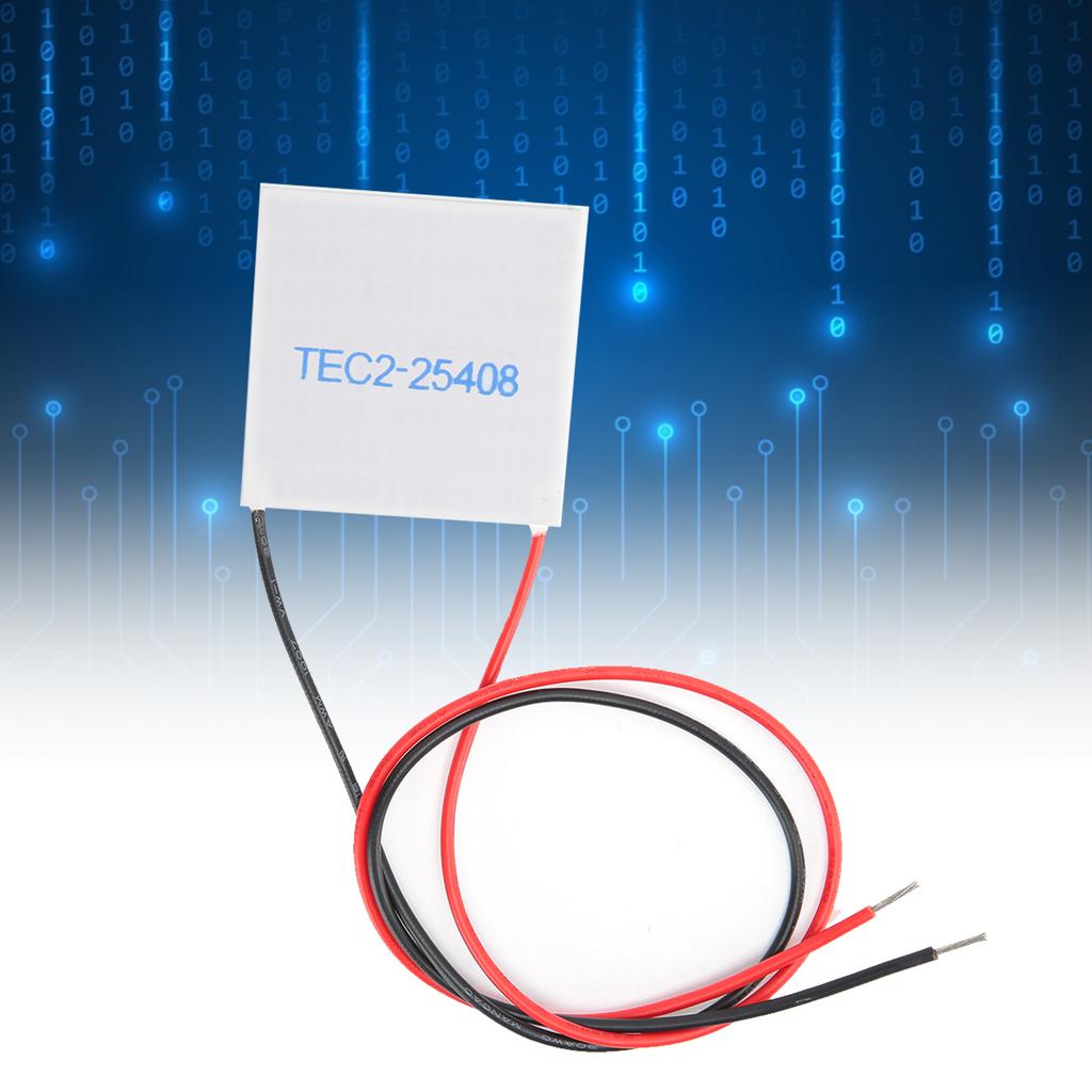 Thermoelectric Cooler TEC2‑25408 2‑Layer Semiconductor Electronic Cooling Plate 40x40mm 12V 8A