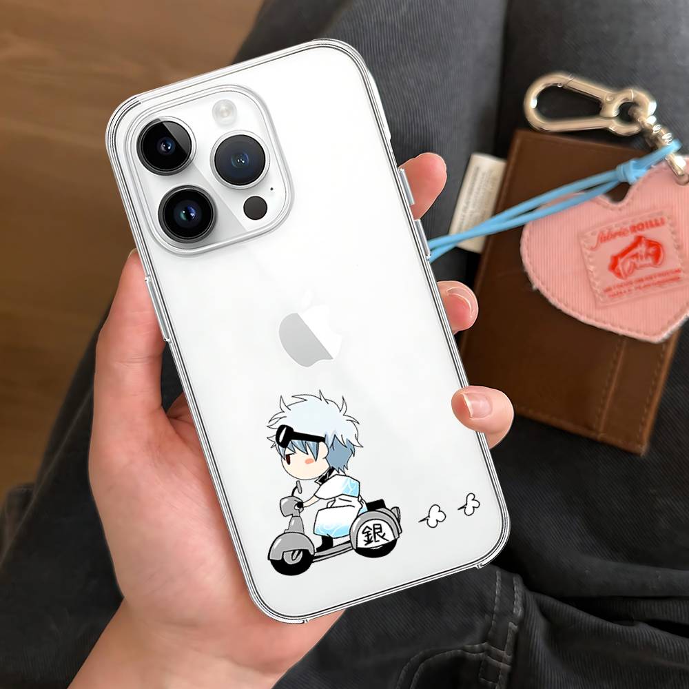 Phone Case For Samsung S26 S25 S24 S23 S22 S21 S20 FE Note20 Note10 Plus Ultra Lite Edge Amine G-Gintama 5G Clear Soft TPU Cover