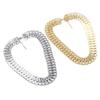 Vintage Geometric Alloy Chain Necklace With Talisman Pendant For Women