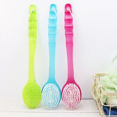 Bath Shower Back Brush Long Handled Scrubber Skin Cleaning Brushes Body Massager For Bathroom Accessories Cleaning Tool