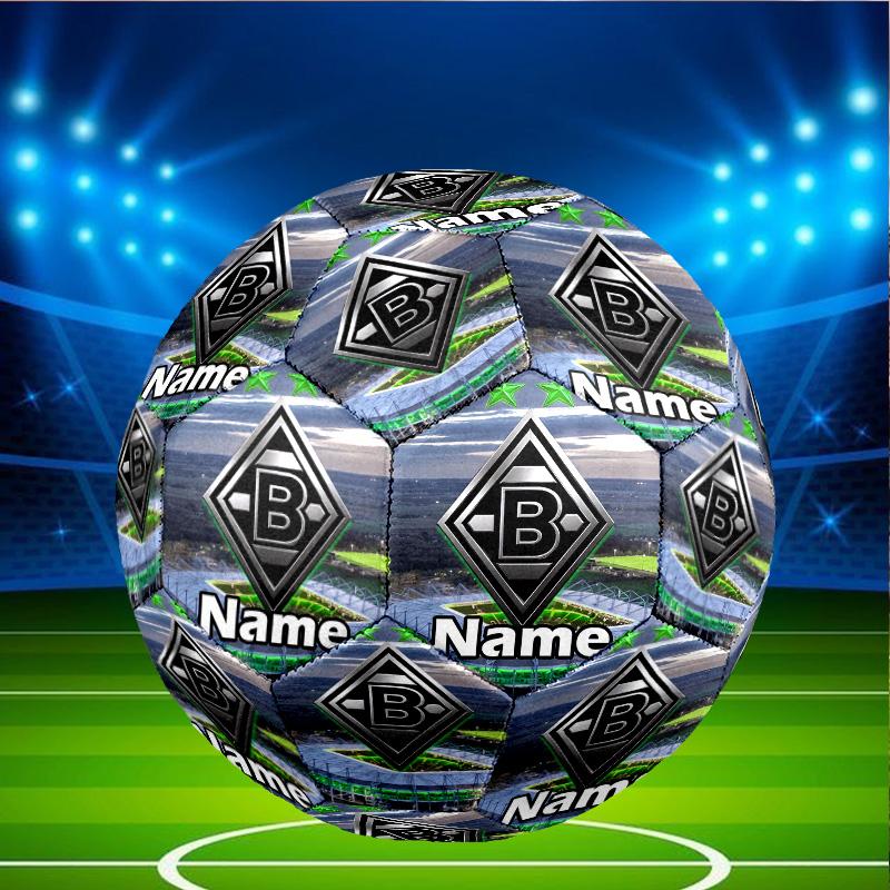 Custom Name Personalized Borussia Monchengladbach Print Size 5 Soccer Ball Training & Match Football, for Team, Kicking, Gift for Football