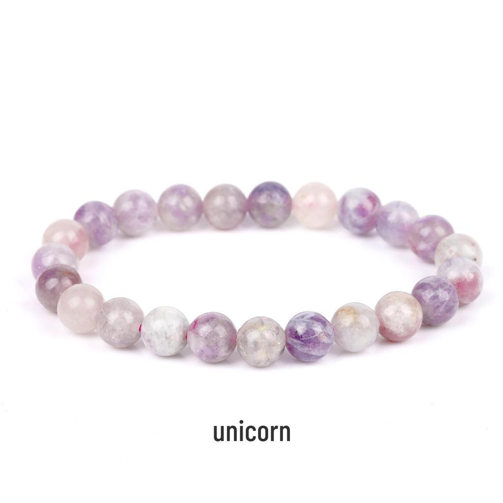 She Yao Natürlicher Kristallachat Tigerauge Armband - Modeschmuck mit einzelnen runden Perlen