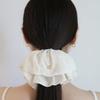 noCTURN noCTURN BIG SIZE LACE SCRUNCHIE (2color)