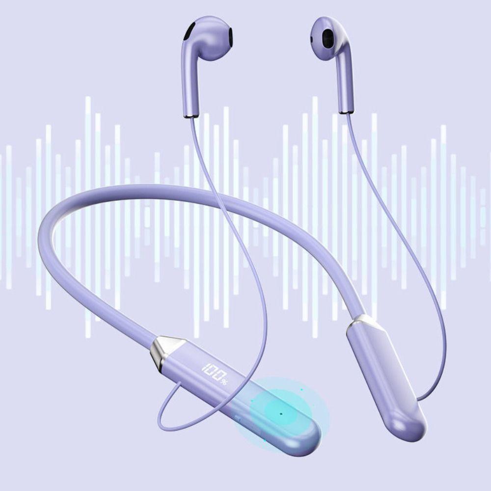Waterproof Wireless Headphones With Microphone Neckband Headphones Bluetooth Earphone  Sports
