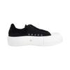 Deck Skate Plimsoll Shoes 'Black White' Women's 697120W4MV71070