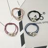 Korean High Elasticity Pearl Beaded Hair Tie - Versatile Three-in-One Hair Ring