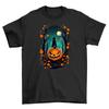 Halloween_235 Jack-o-Lantern T-Shirt Mens Womens Tees Top - Spooktacularly Funny! Funny Unisex Printe