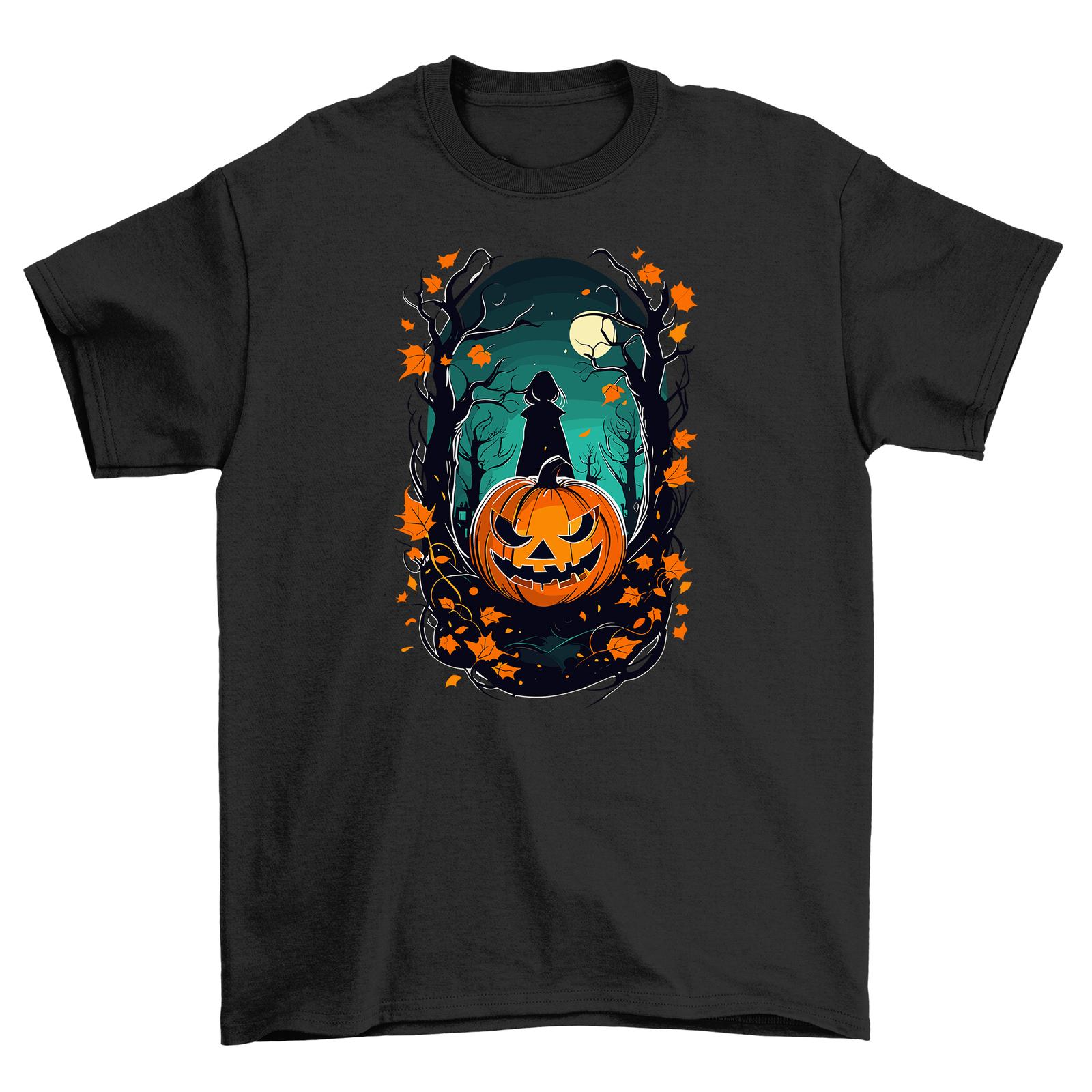 

Halloween_235 Jack-o-Lantern T-Shirt Mens Womens Tees Top - Spooktacularly Funny! Funny Unisex Printe L