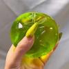 Grüner Apfel Blaue Maltose Squishy Spielzeuge Anti Stress Sensorische Fidget Spielzeuge Weiches Simuliertes Transparentes Langsam Rückprallendes Dekompressionsspielzeug