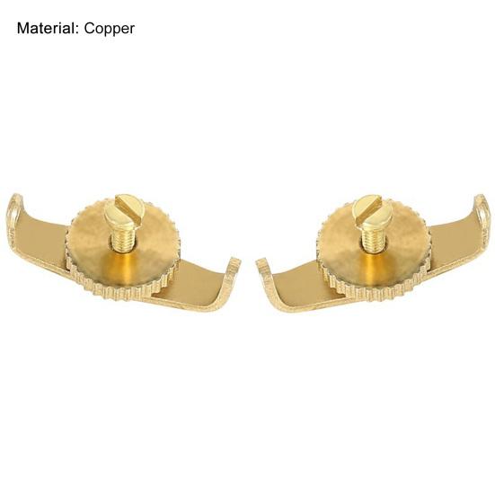 2Pcs Erhu Tuner Sturdy Stable Tune Copper Erhu Violin Tuning Hardware Tool