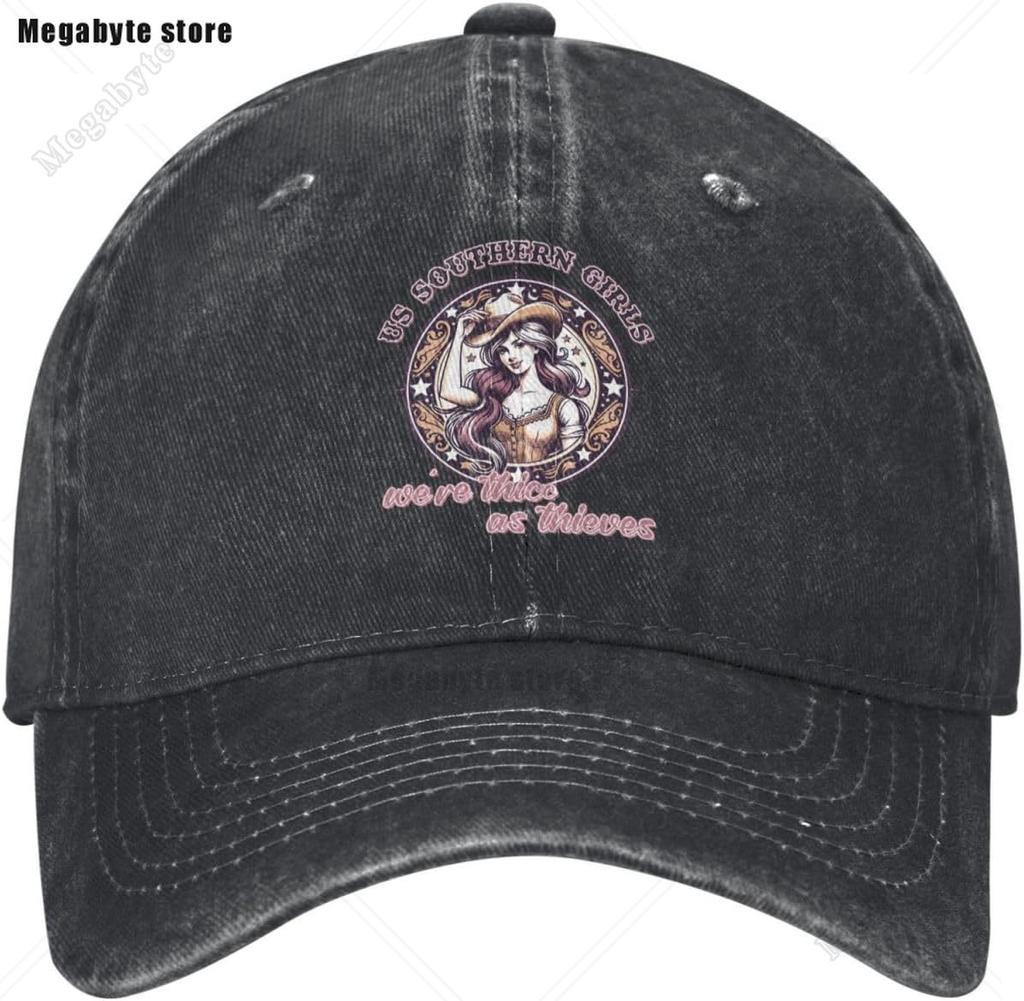 Western Cowgirl Long Live The Cowgirls Baseball Cap Golf Hat Dad Hat Vintage Cotton Washed Baseball Caps for Women Unisex