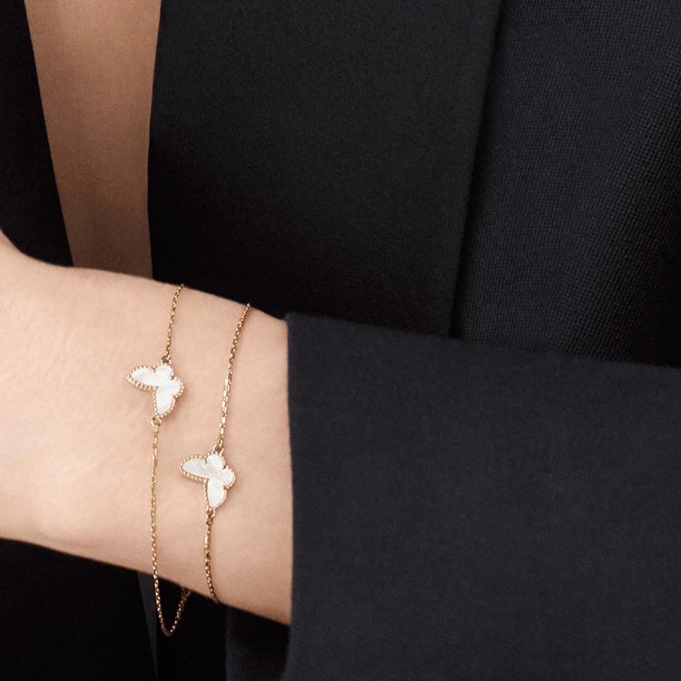 Van Cleef & Arpels Sweet Alhambra 18K Gold Bracelet Women bracelets VCARF69000