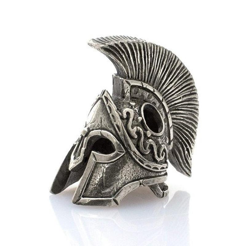 New Arrival Vintage Spartan Helmet Warriors Charms for Bracelet Necklace Keychain DIY Jewelry Making Accessories
