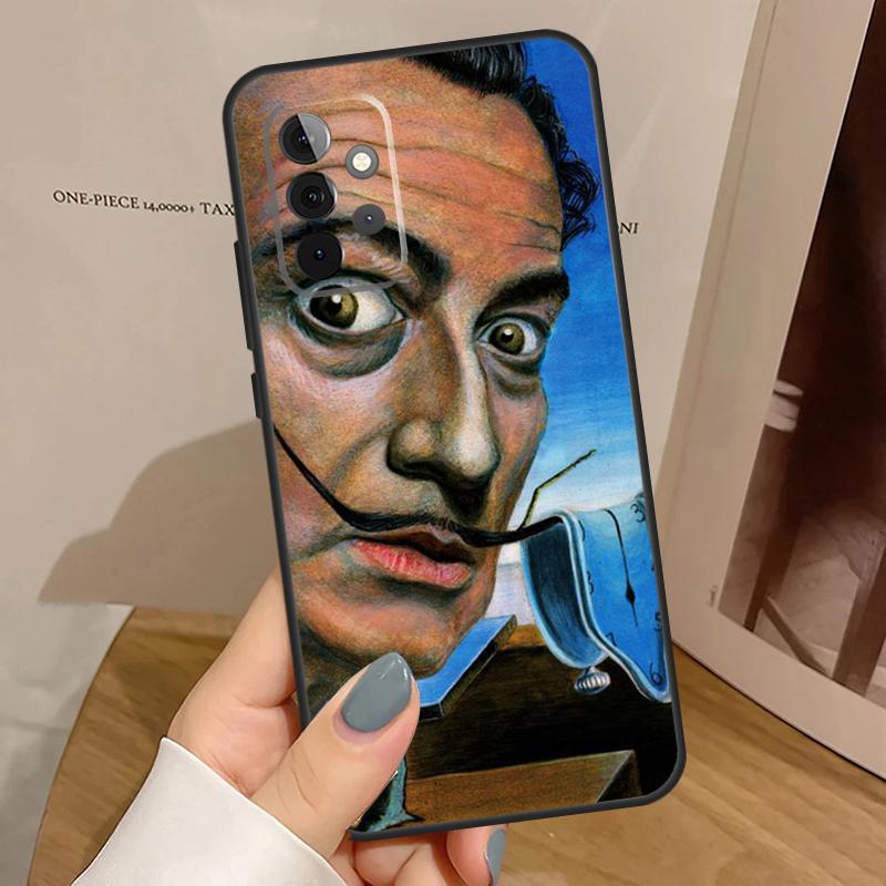 Salvador Dali Kunst Voor Samsung Galaxy A53 A33 A13 A23 A15 A25 A35 A55 A51 A71 A12 A32 A52 A14 A34 A54 Hoesje