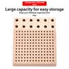 Wood Grinding Head Categorization Stand Drill Storage Box Grinding Polish Head Bit Holder Display Drill Organizer