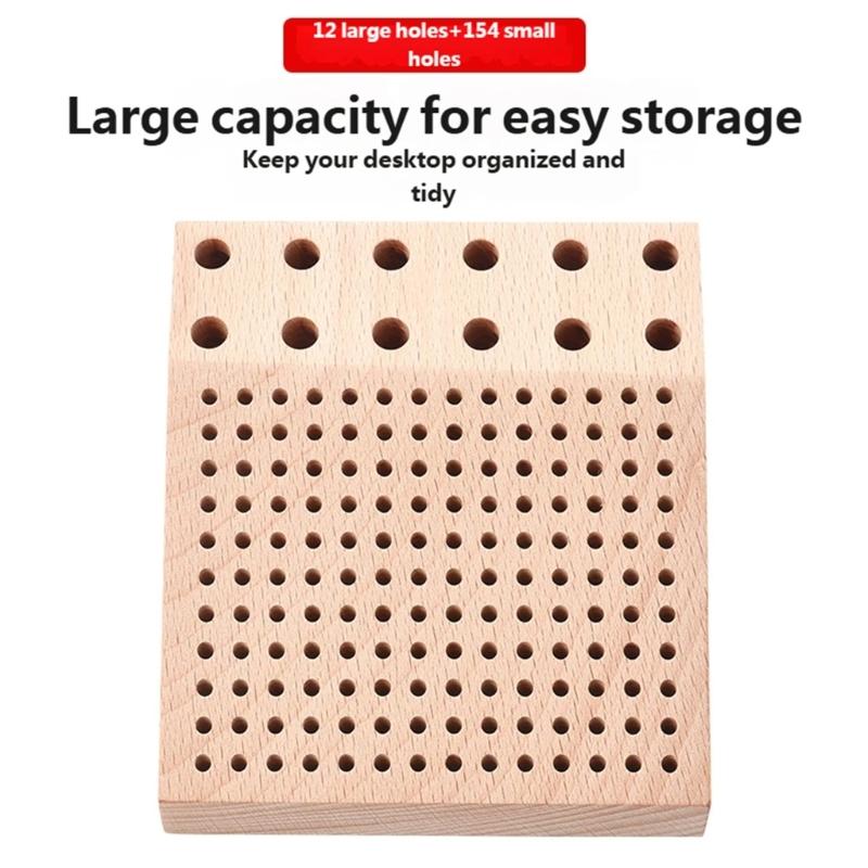 Wood Grinding Head Categorization Stand Drill Storage Box Grinding Polish Head Bit Holder Display Drill Organizer