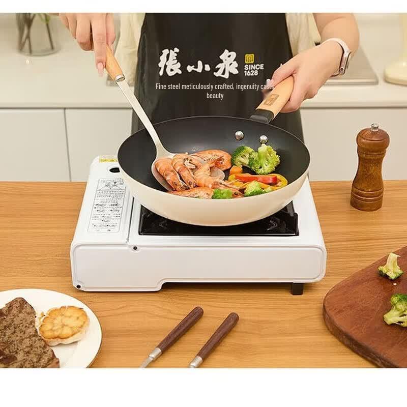 Zhang Xiao Quan 26cm Ceramic Non-stick Fine Iron Frying Pan крышки отсутствует