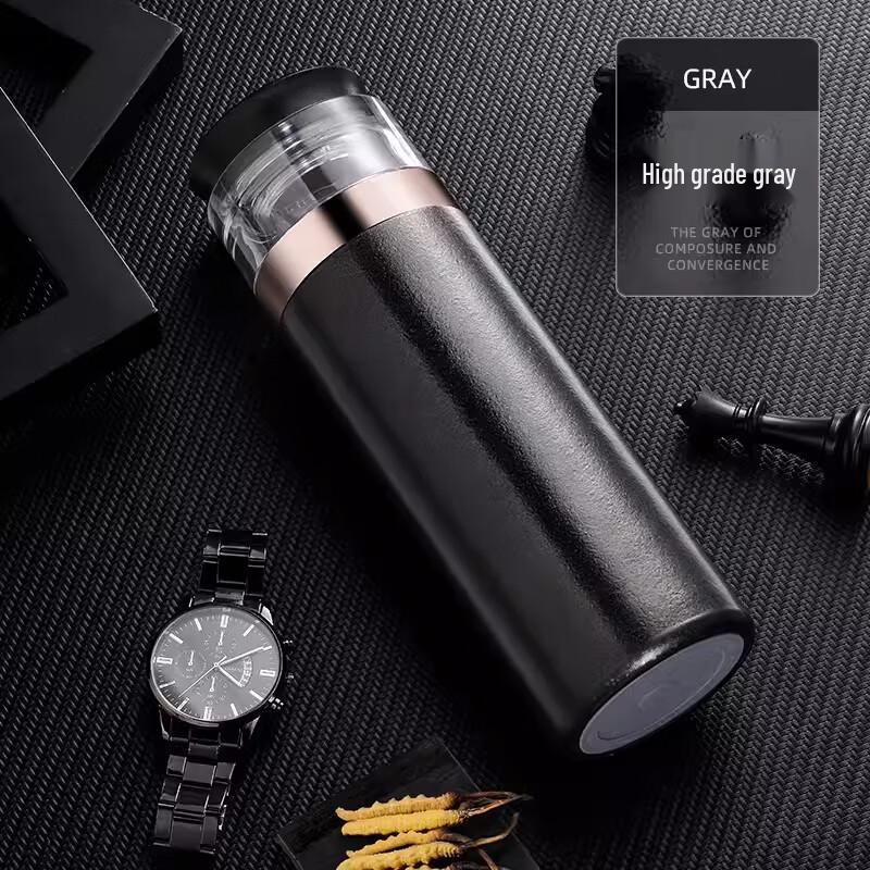 BEANBEANLOVE Pure Titanium Smart Tea Infuser Insulated Bottle