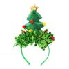 Adjustable Fabric Christmas Tree Hair Accessory Party Headbands For Adults Children Seasonal Celebrations And Photos