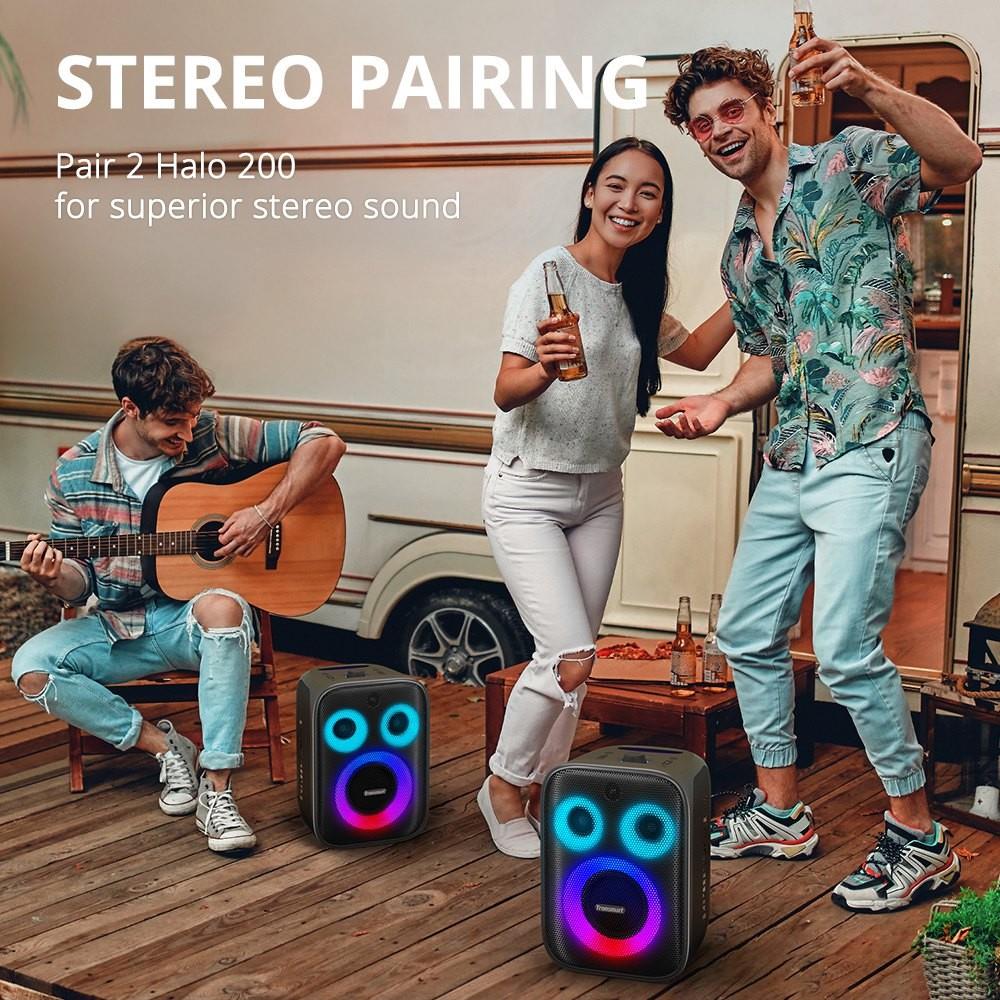 Tronsmart Halo 200 (Žádný bezdrátový mikrofon) Černá-EU zástrčka