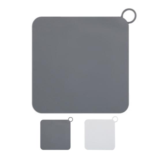Floor Drain Pad Material Soft Fit Non-slip Silicone Helpful Solid Color Kitchen Sink Toilet Sewer Deodorant Mat for Hotel