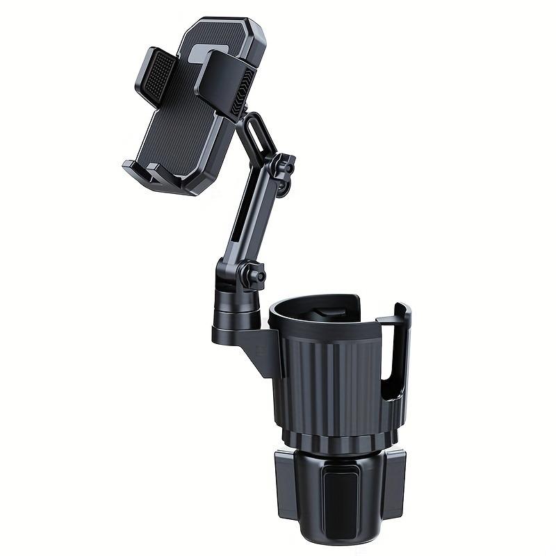 360° drehbarer 2-in-1 Auto-Becherhalter+Handyhalter erweiterbare Basis für Auto-Getränkehalter und Handy-Adapter