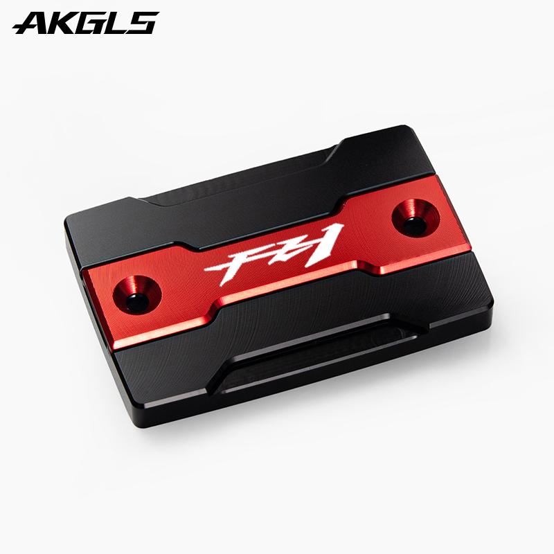 For YAMAHA FZ1 FAZER FZ-1 2006-2015 2008 2009 Motorcycle Front Brake Fluid Tank Cap and Engine Filler Cap Protection