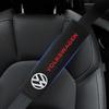 2Pcs Car Seat Shoulder Belt Cover Protector Pad Auto Accessories For Volkswagen Magotan Sagitar Golf-4 5 6 7 Magotan Polaris Boracay