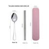 304 Stainless Steel Cutlery Set: Custom Logo Chopsticks, Spoon & Fork for Events