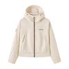 CAMEL Women's Short Hooded Outdoor Windproof Jacket M25BATR068