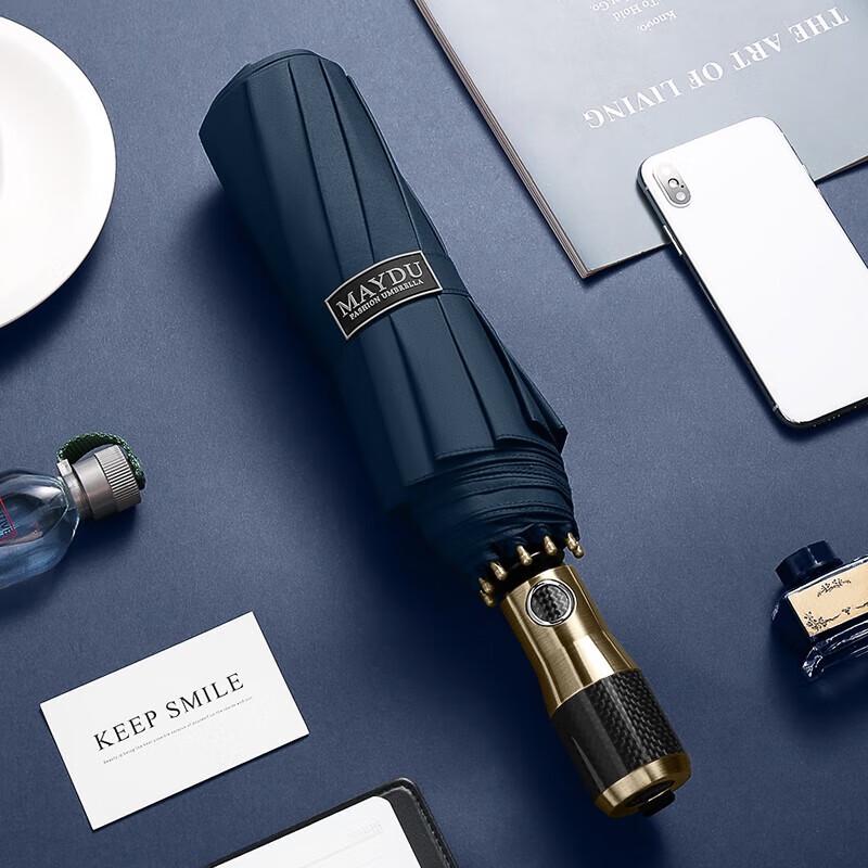 Maydu 10-Rib Fully Automatic Folding Umbrella