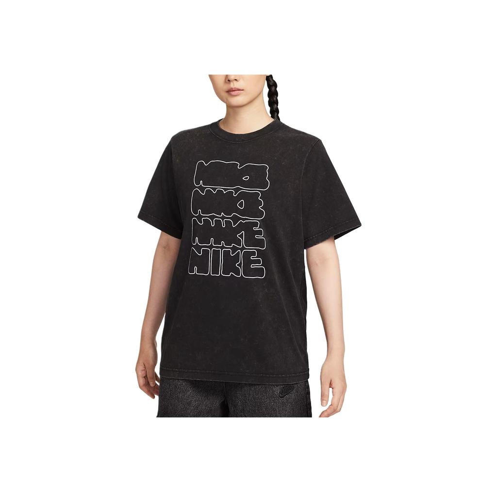 Nike Sportswear Essential Fashion Versatile Loose Short Sleeve T-Shirt Women Tops II0453010