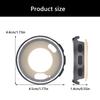 Heavy Duty Metal Protective Case For Smartwatch Shockproof Cover Scratch Resistant Guard With Easy Installation Design