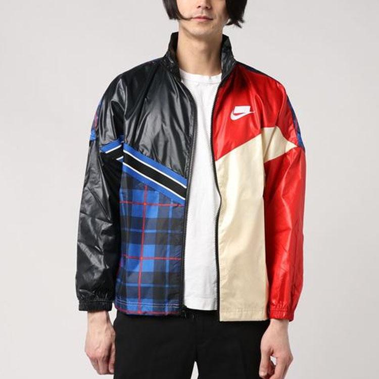 Nike NSW Woven Patchwork Jacket Women Outerwear Multicolor BV4738-010